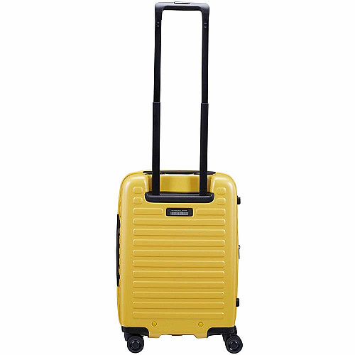 Валіза Lojel Cubo V4 Mustard S Exp. на 4 колесах, жовта