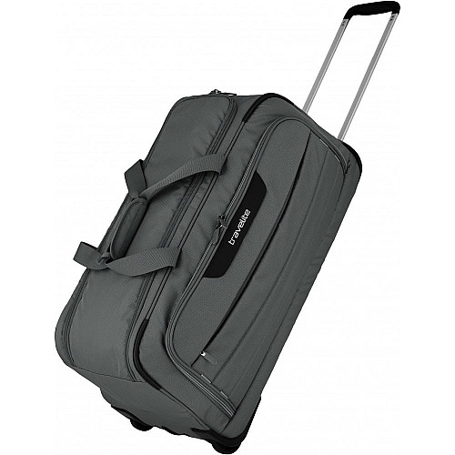 Дорожная сумка Travelite Skaii Anthracite на 2 колесах, серая
