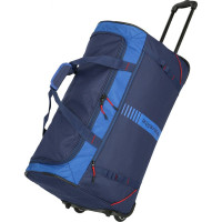 Дорожня сумка Travelite Basics Active Navy на 2 колесах, синя