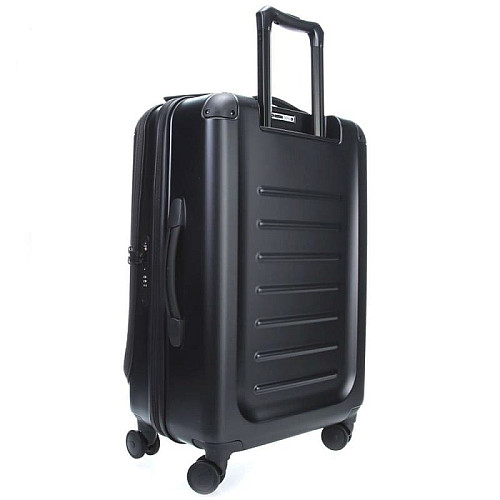 Чемодан Victorinox Travel Spectra 2.0 Black L Exp. на 4 колесах, 77/112 л, черная