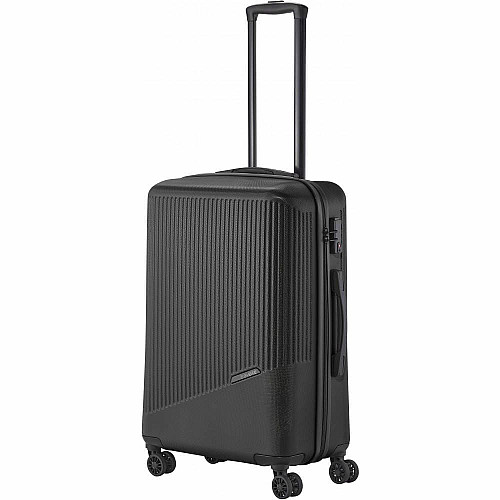 Валіза Travelite Bali Black M на 4 колесах, чорна