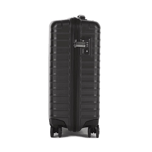 Чемодан Titan Litron Black S на 4 колесах, черный