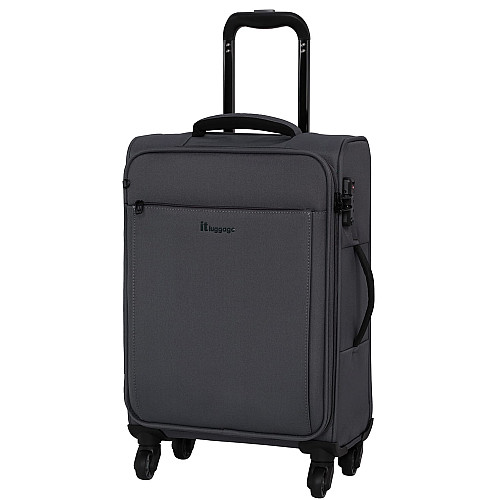 Чемпионат IT Luggage Accentuate Steel Gray на 4 колесах S (32л,2,4кг) (36x55x21см)