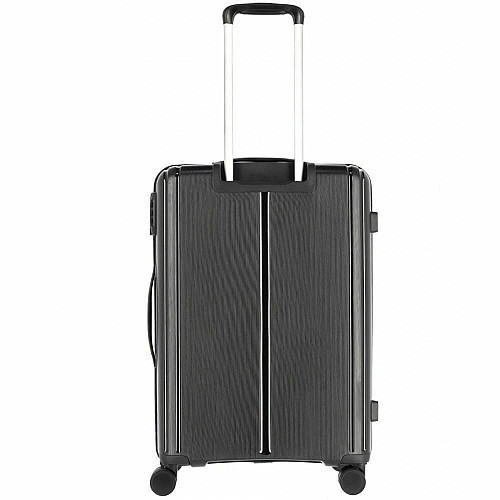 Чемодан Travelite Vaka Black L на 4 колесах, черный