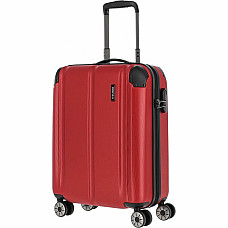 Валіза Travelite City Red S на 4 колесах, червона