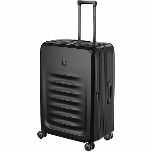 Чемодан Victorinox Spectra 3.0 Black L Exp. на 4 колесах, 103/143 л, черная