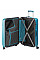 Чемодан Travelite Vector Turquoise L на 4 колесах, голубая