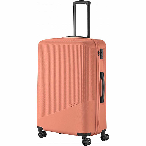 Чемодан Travelite Bali Coral L на 4 колесах, коралловый