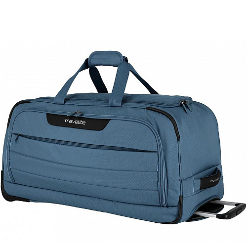 Дорожная сумка Travelite Skaii Blue на 2 колесах, синяя