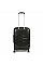 Валіза Travelite Paklite Mailand Deluxe Black М на 4 колесах, чорна