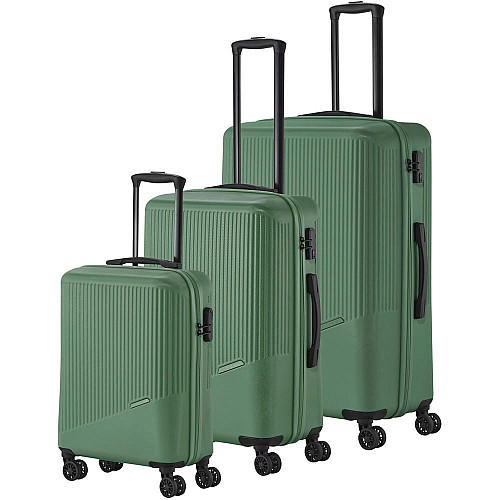 Валіза Travelite Bali Green M на 4 колесах, зелена