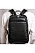 Мужской рюкзак кожаный для ноутбука черный Tiding Bag B2-884371A
