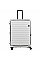 Валіза Lojel Cubo V4 Off White L Exp. на 4 колесах, біла