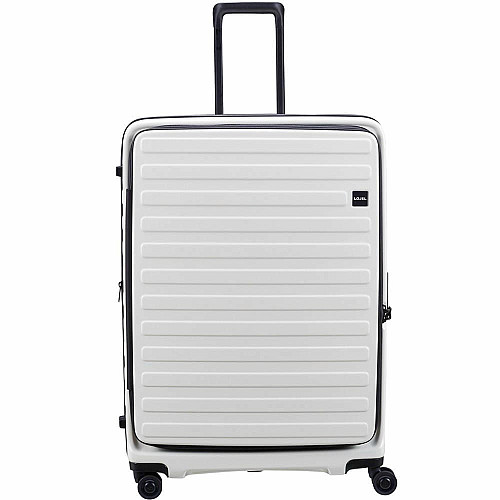 Валіза Lojel Cubo V4 Off White L Exp. на 4 колесах, біла