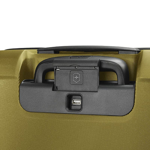 Чемодан Victorinox Travel Connex HS Mustard Global S Exp. на 4 колесах, 34/41 л, горчичная