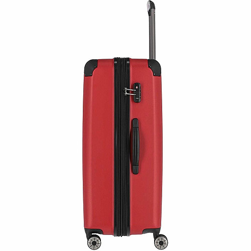 Валіза Travelite City Red L exр на 4 колесах, червона
