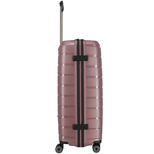 Чемодан Travelite Air Base Lilac L на 4 колесах, фиолетовый