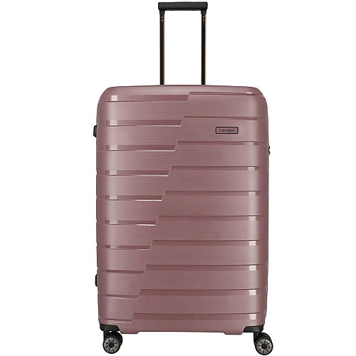 Чемодан Travelite Air Base Lilac L на 4 колесах, фиолетовый
