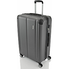 Валіза Travelite City на 4 колесах L exp. Т.Сір. (113/124л,4,5кг) (49x77x32см)