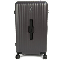 Валіза Echolac Celestra Supertrunk Сірий. на 4 колесах M (77л,3,7кг) (38x66x38см)
