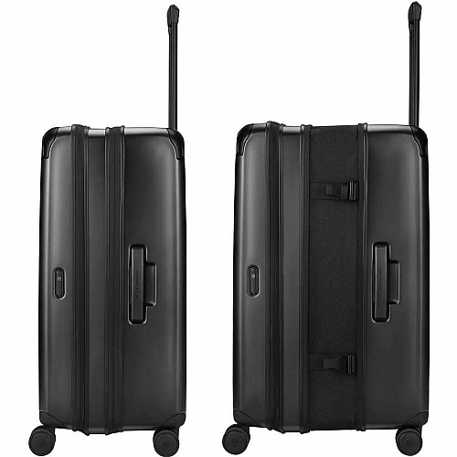 Чемодан Victorinox Spectra 3.0 Black L Exp. на 4 колесах, 103/143 л, черная