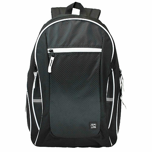 Рюкзак міський Semi Line 28 Black/White Elements (J4919-1)