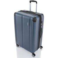 Чемодан Travelite City на 4 колесах L exp. Сын. (113/124л,4,5кг) (49x77x32см)