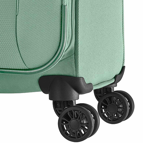 Валіза Travelite Croatia Mint L exp на 4 колесах, м'ятна