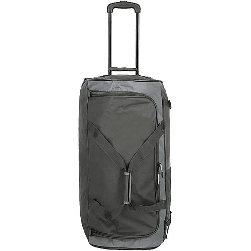 Дорожная сумка Travelite Basics Active Anthracite на 2 колесах, серая