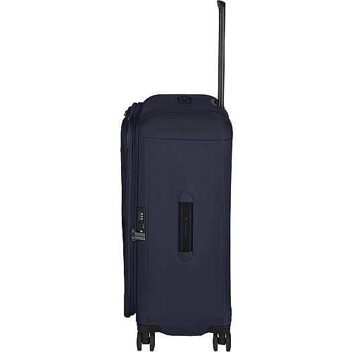 Чемодан Victorinox Travel Connex SS Deep Lake2 L Exp. на 4 колесах, 96/106 л, синяя