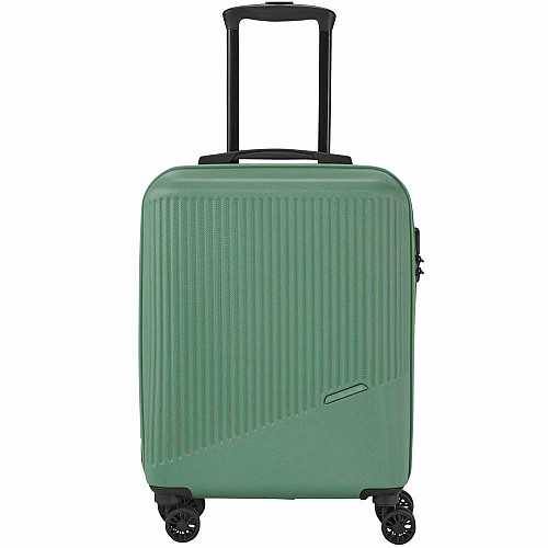 Чемодан Travelite Bali Green S на 4 колесах, зеленый