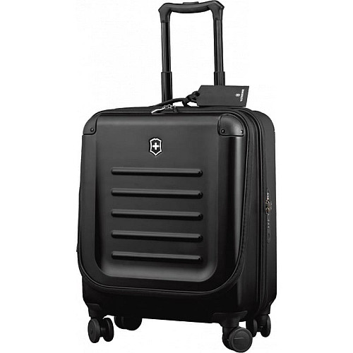 Бізнес-кейс Victorinox Travel Spectra 2.0 Black Extra-Capacity на 4 колесах, 37 л, чорний
