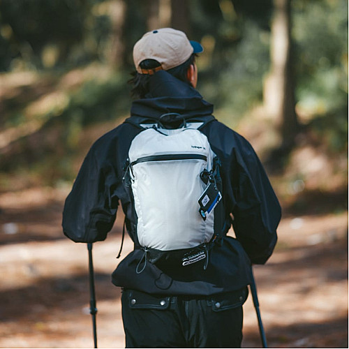 Рюкзак ультралегкий Naturehike CNK2300BB012, 15 л, білий