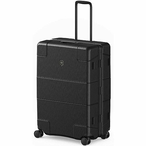 Чемодан Victorinox Travel Lexicon Framed Black L на 4 колесах, 96 л, черный