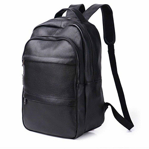 Мужской рюкзак для ноутбука и документов из натуральной кожи Tiding Bag B2-37342A