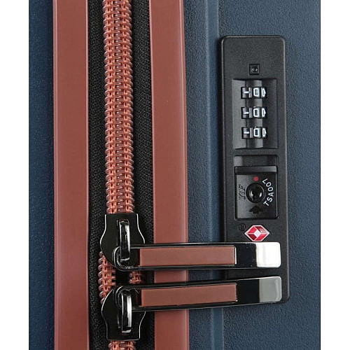 Чемодан Titan Paradoxx Navy S на 4 колесах, 40 л, синяя