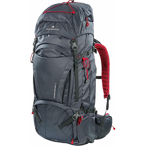 Рюкзак туристичний Ferrino Overland 65+10 Dark Grey (75671HCC)
