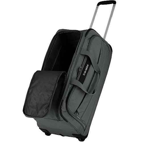 Дорожная сумка Travelite Skaii Anthracite на 2 колесах, серая