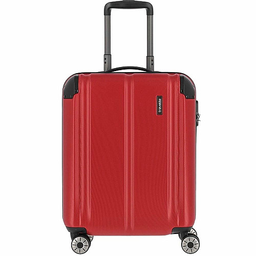 Валіза Travelite City Red S на 4 колесах, червона
