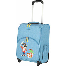 Чемодан Travelite Youngster Pirate на 2 колесах S Син. (20л,1,9кг) (31x44x18см)