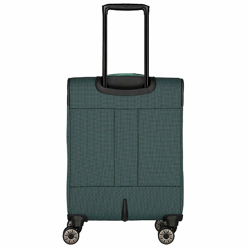 Чемодан Travelite Viia Green S на 4 колесах, зеленый