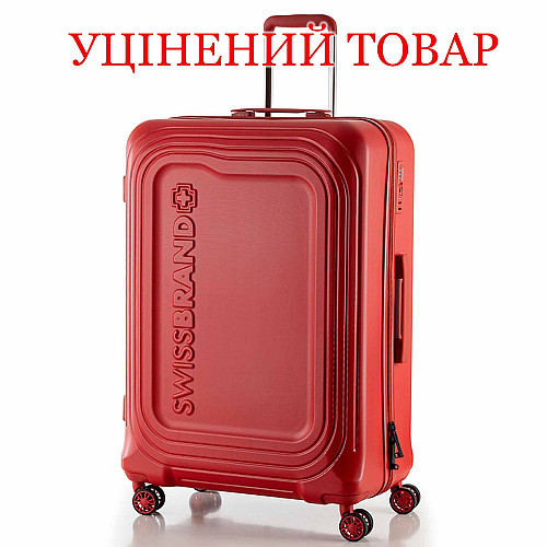 Валіза Swissbrand London (L) Red (SWB_LHLON201L) Discounted