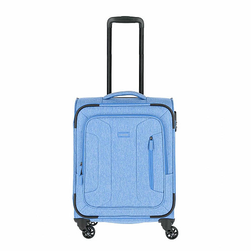 Чемодан Travelite Boja Blue S на 4 колесах, синяя