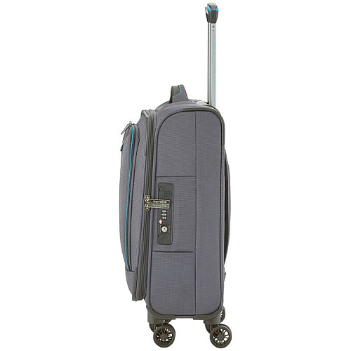 Чемодан Travelite Crosslite S на 4 колесах, с отдел.д/ноутбука, планшета, серая