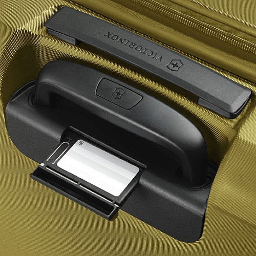 Чемодан Victorinox Travel Connex HS Mustard Global S Exp. на 4 колесах, 34/41 л, горчичная