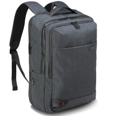 Рюкзак міський Semi Line USB 24 Dark Grey (P8003)