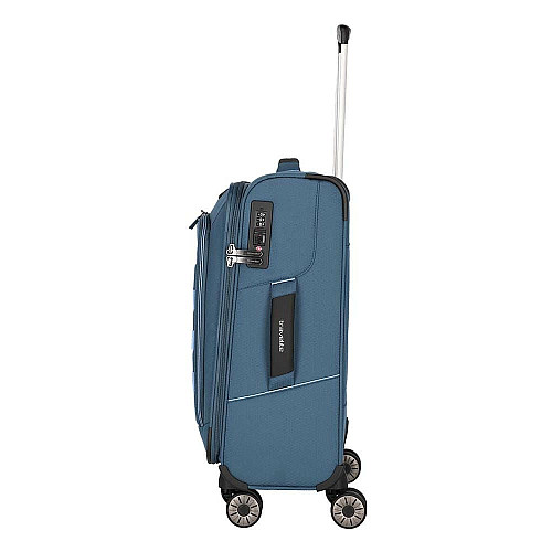 Чемодан Travelite Skaii Blue S на 4 колесах, синяя