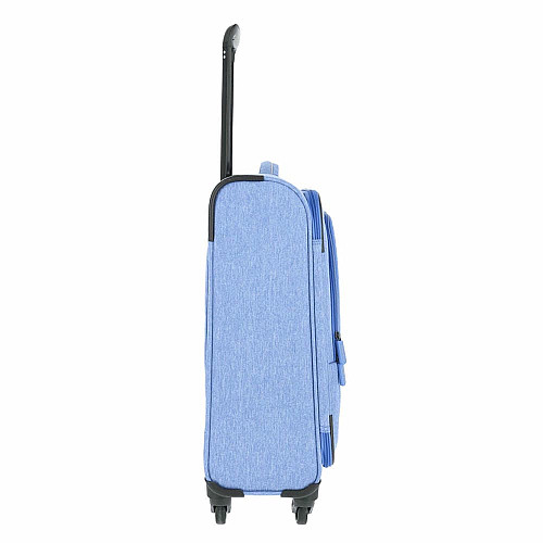Чемодан Travelite Boja Blue S на 4 колесах, синяя