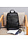 Мужской рюкзак кожаный для ноутбука черный Tiding Bag B2-884371A