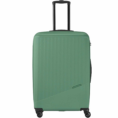Чемодан Travelite Bali Green L на 4 колесах, зеленый